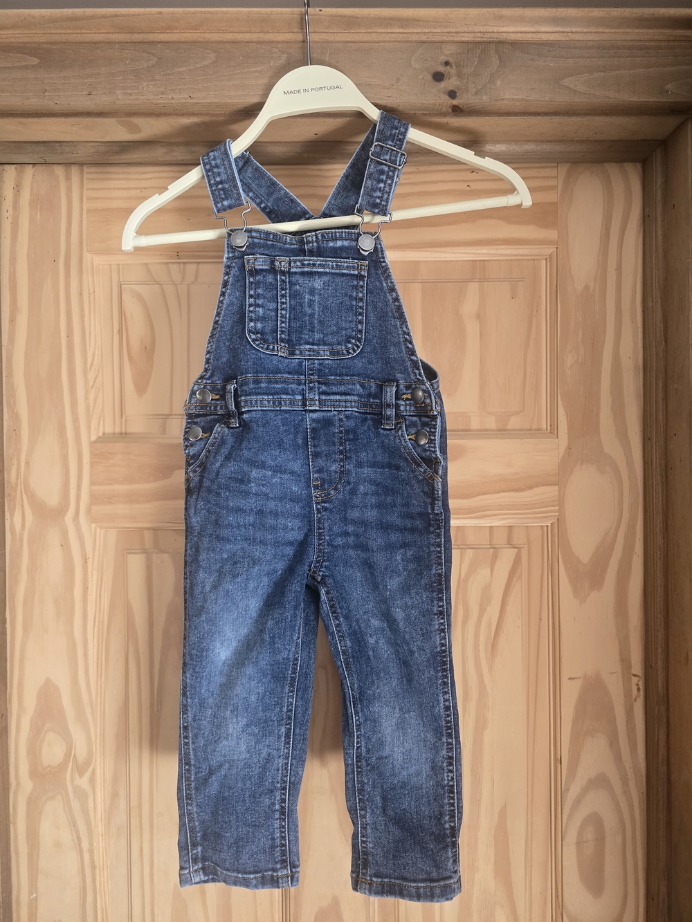 wonder nation Denim Overalls in Blue 3t